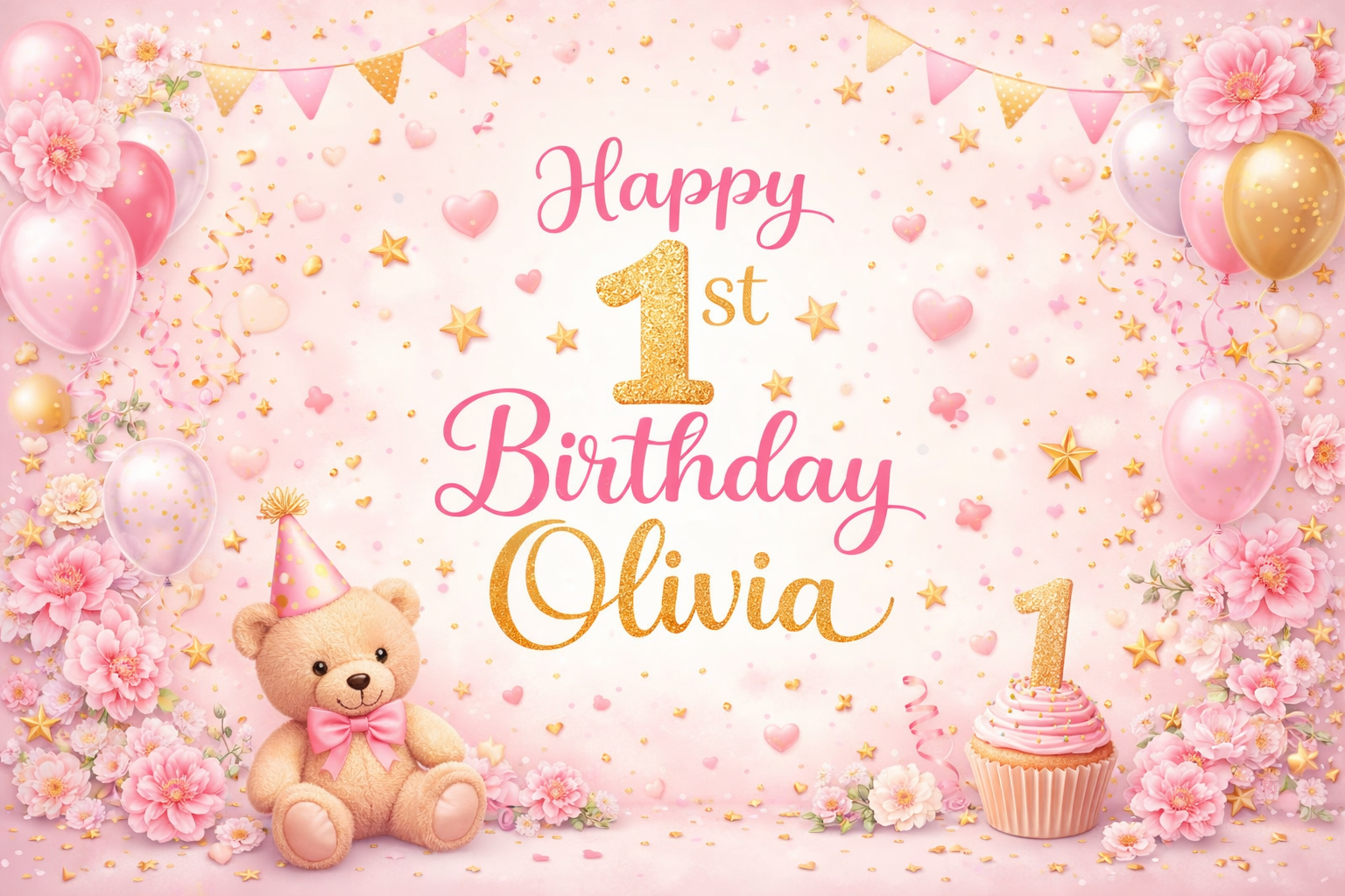 Olivias first Birthday